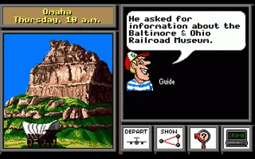 Where in the USA is Carmen Sandiego_Disk1 screen shot game playing